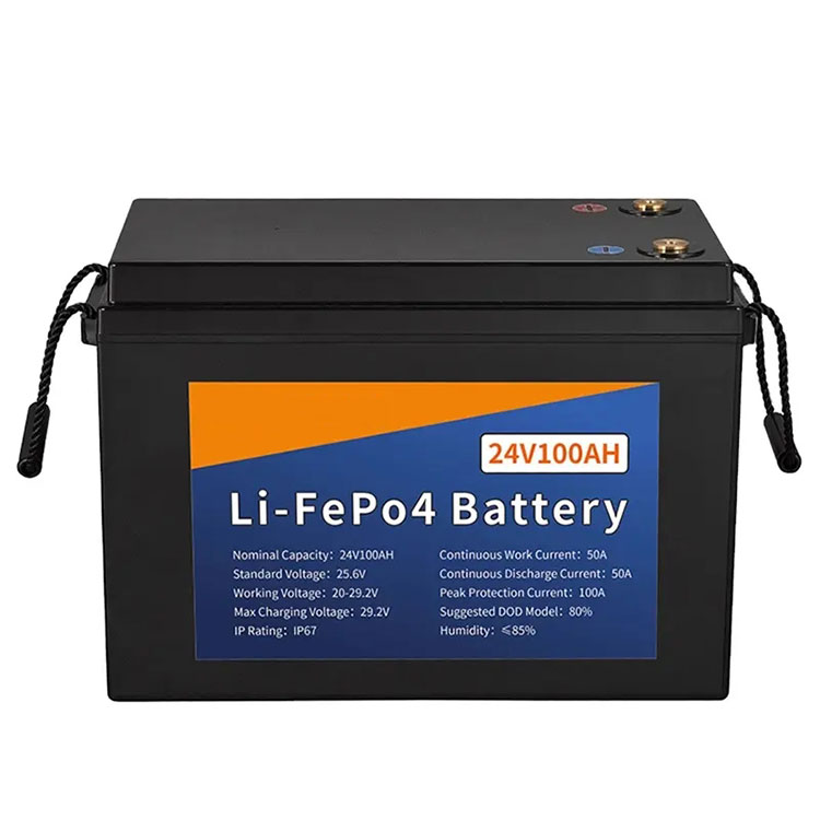 Paket Baterai Lithium Panyimpenan Energi 25.6V 100Ah